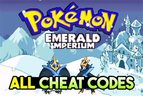 cheat code emerald|All Cheats cheats for Pokemon Emerald on GBA .